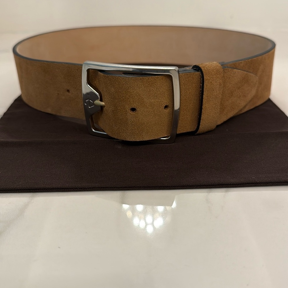 Rag and bone Jumbo Boyfriend Suede Belt